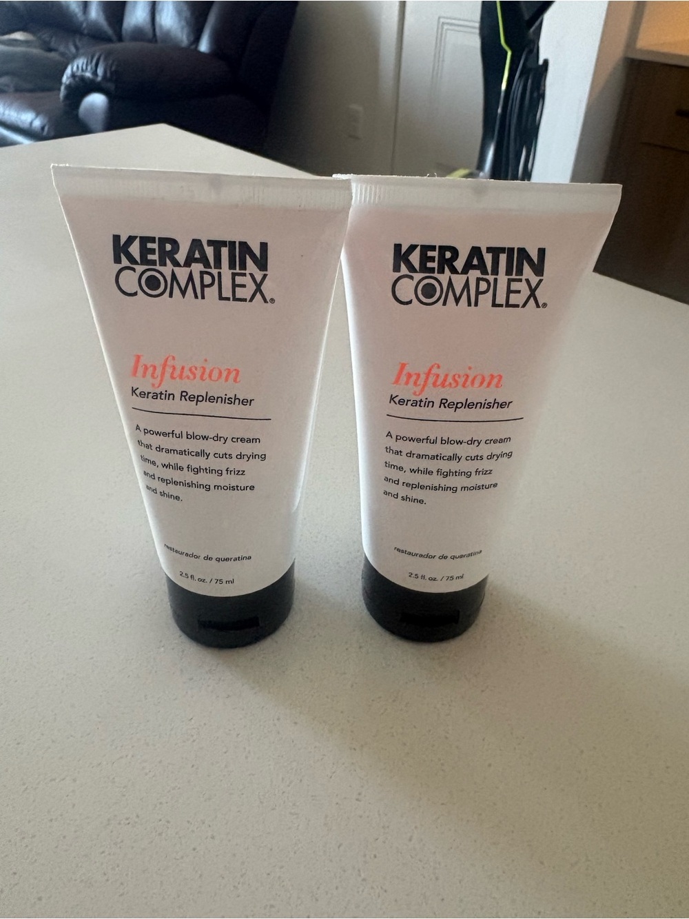 Keratin Complex Infusion Keratin Replenisher - White